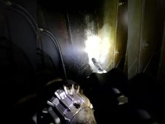 Limpieza de máquinas de gran tamaño